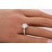 Solitärring 3,0ct F VSI Weißgold 585 14K Lab Grown Diamant IGI Zertifikat