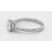 Solitärring 1,5ct F VSI Weißgold 585 14K Lab Grown Diamant IGI Zertifikat