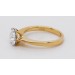 Solitärring 1,5ct F VSI Gelbgold 585 Lab Grown Diamant IGI Zertifikat