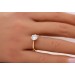 Solitärring 1,5ct F VSI Gelbgold 585 Lab Grown Diamant IGI Zertifikat