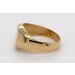 Siegelring Gelbgold 585 14 Karat gravierbar Unisex