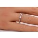 Platin 950 Solitärring Brillant W SI