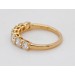 Memoire Alliance Ring Gelbgold 585 1.50ct Lab Grown Diamanten F VS