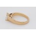 Labor Diamant Gelbgold 585 14 Karat Lab Grown Brillant Solitaer 1.0ct F VS