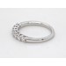 Brillant Memoire Ring 0.50ct Weißgold 585 14K Lab Grown Diamanten