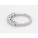 Brillant Memoire Ring 1ct Weißgold 585 14K Lab Grown Labor Diamanten