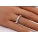 Brillant Memoire Ring 1ct Weißgold 585 14K Lab Grown Labor Diamanten