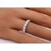 Brillant Memoire Ring 1.5ct Weißgold 585 14K Lab Grown Diamanten IGI