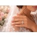 Brillant Memoire Ring 1.5ct Weißgold 585 14K Lab Grown Diamanten IGI