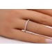 Memoire Alliance Ring Platin 950 Diamanten 0.25ct TW SI