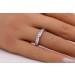 Memoire Alliance Ring Platin 950 Diamanten 0.50ct TW SI  