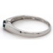 Brillantring Platin 950 blauer Diamant 0.25ct Verlobungsring