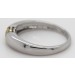 Brillant Solitärring Platin 950 gelber  0.50ct fancy yellow intense