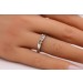 Brillantring Platin 950 Champagner Diamant 0.25ct Verlobungsring 