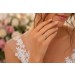 Brillantring Platin 950 Champagner Diamant 0.25ct Verlobungsring 