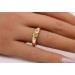 Diamantring Gold 585 14K gelber Diamant 0.50ct Verlobungsring