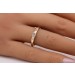 Brillant Solitärring Gold 585 14K Champagner Diamant 0.25ct 