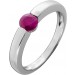 Rubin Ring Platin 950 pink roter Edelstein 0.55ct