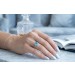 Blautopas Ring Platin 950 wasserblauer Swiss Bluetopaz Brillanten 0.05ct 