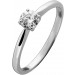Verlobungsring Platin 950 Solitär Brillant 0.50ct 