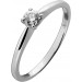 Verlobungsring 0.25ct Platin 950 Lab Grown Diamant 