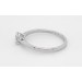 Verlobungsring 0.25ct Platin 950 Lab Grown Diamant 