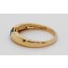 Diamant Ring Gold 585 14K blauer Solitär Brillant 0.50ct  