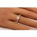 Diamantring 1.25ct Gold 585 14K Lab Grown Brillanten Diamant IGI 