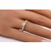 Brillantring 0.75ct Gold 585 14K Lab Grown Brillanten Diamanten IGI