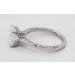 Diamantring 3.15ct Weissgold 585 14K Lab Grown Brillanten Diamant IGI