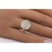 Brillant Ring Gold 585 14K Natur Diamanten 0.68ct