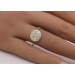 Diamant Ring Gold 585 14K Natur Diamanten 0.29ct