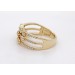 Diamant Ring Gold 585 14K Natur Edelsteine 0.52ct