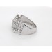 Diamant Ring Weißgold 585 14K Natur Diamanten 1.0ct