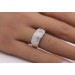 Brillant Ring Cocktail Gold 585 14K Natur Diamanten 0.31ct