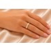 Brillant Ring Gold 585 14K Natur Diamanten 0.30ct