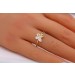 Schmetterling Ring in Gold 585 14 Natur Diamanten 0.10ct