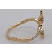 Blumen Ring Gold 585 14K Natur Diamanten 0.32ct