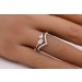 Diamant Ring 0.75ct Gold 585 14K Lab Grown Diamanten