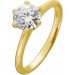 Verlobungsring Gold 585 14K Lab Grown Diamant 1.0ct