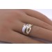 Bicolor Damenring Gold Weißgold 333 8 Karat