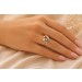 Trinity Ring Gold Weißgold Rosegold 333 8 Karat