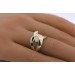 Damenring Gelbgold 333 8 Karat halbmassiv