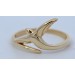 Schwalben Vogel Tauben Ring Gelbgold 333 8 Karat