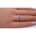 Tansanit Ring Gold 585 14K nat Tansanit 0.35ct Natur Brillanten 