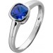 Tansanit Ring Platin 950 blauer Natur Tansanit 1.05ct