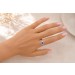 Tansanit Ring Platin 950 blauer Natur Tansanit 1.05ct