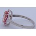 Morganit Ring Platin 950 nat Morganit 2.65ct nat Rubine 0.30ct 