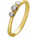Diamantring Gold 585 14K Lab Grown Diamanten 0.33ct IGI Zertifikat