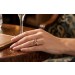 Rubin Ring Gold 585 14K Natur Rubine 1.07ct nat. Brillanten 0.23ct